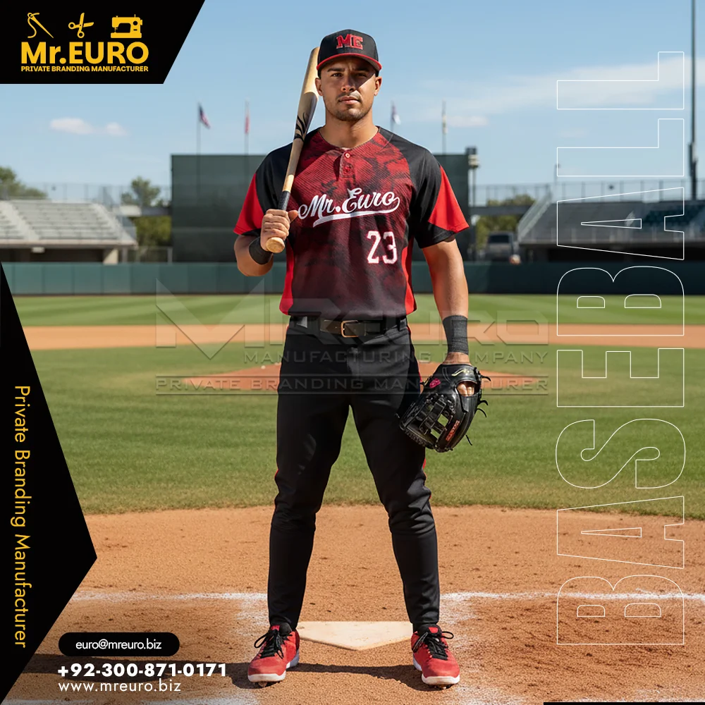 Custom Custom 2-Button Baseball Uniform Set ProLine Gamewear - Custom Baseball-Softball Uniforms