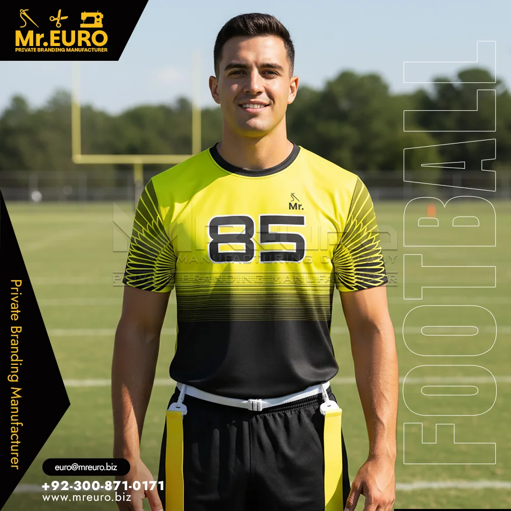Custom Elite Performance Flag Football Team Jersey Design - Custom 7v7 Uniform