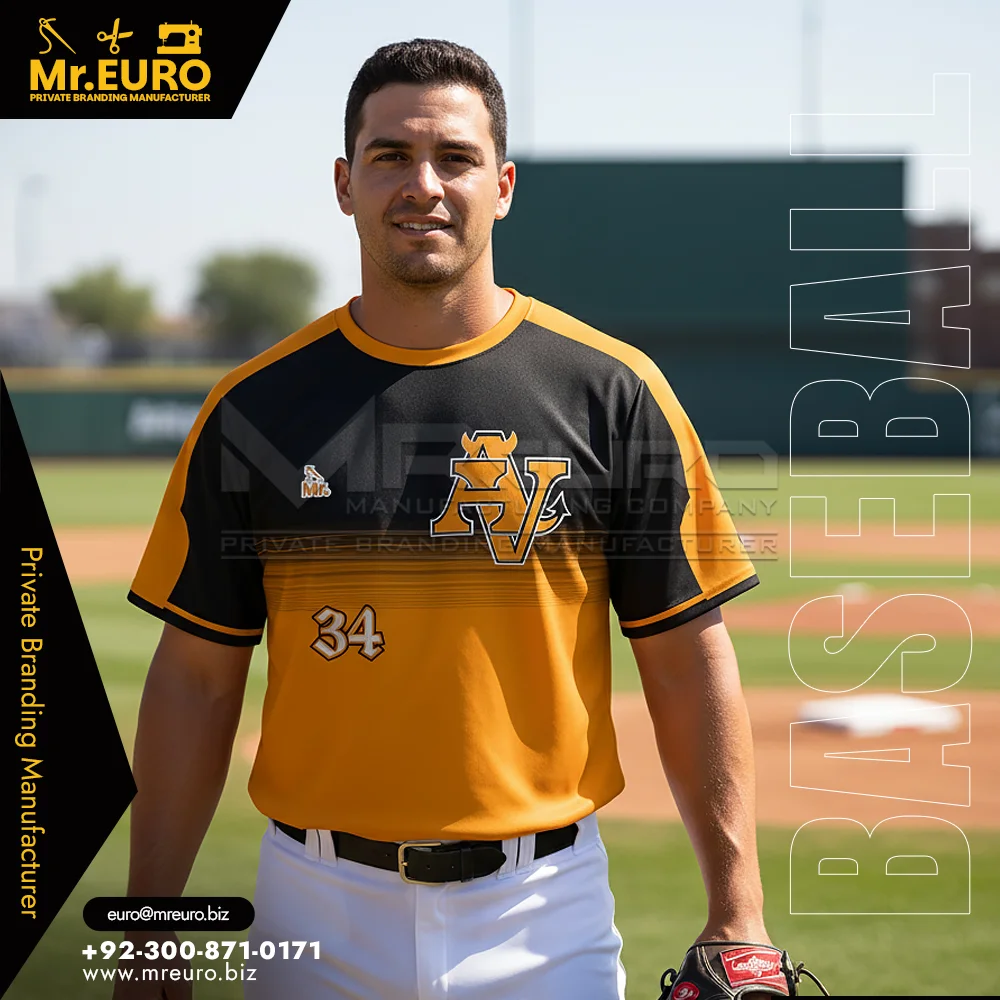 Custom Baseball Crew Neck Jersey Custom Sublimated Design - Custom Baseball-Softball Uniforms