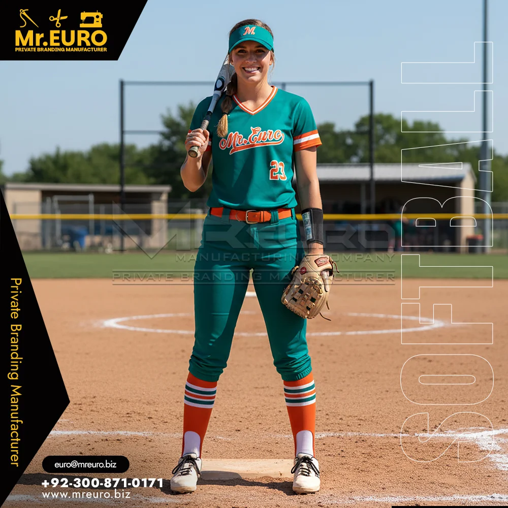 Custom Ladies Softball V-Neck Uniform Sublimated Teamwear - Custom Baseball-Softball Uniforms