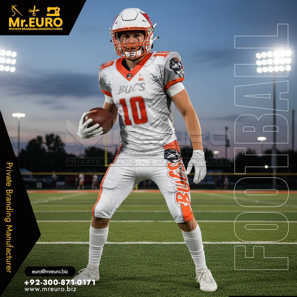 Custom Custom American Football Outfit Jersey & Pant Set - Custom American Football Uniforms