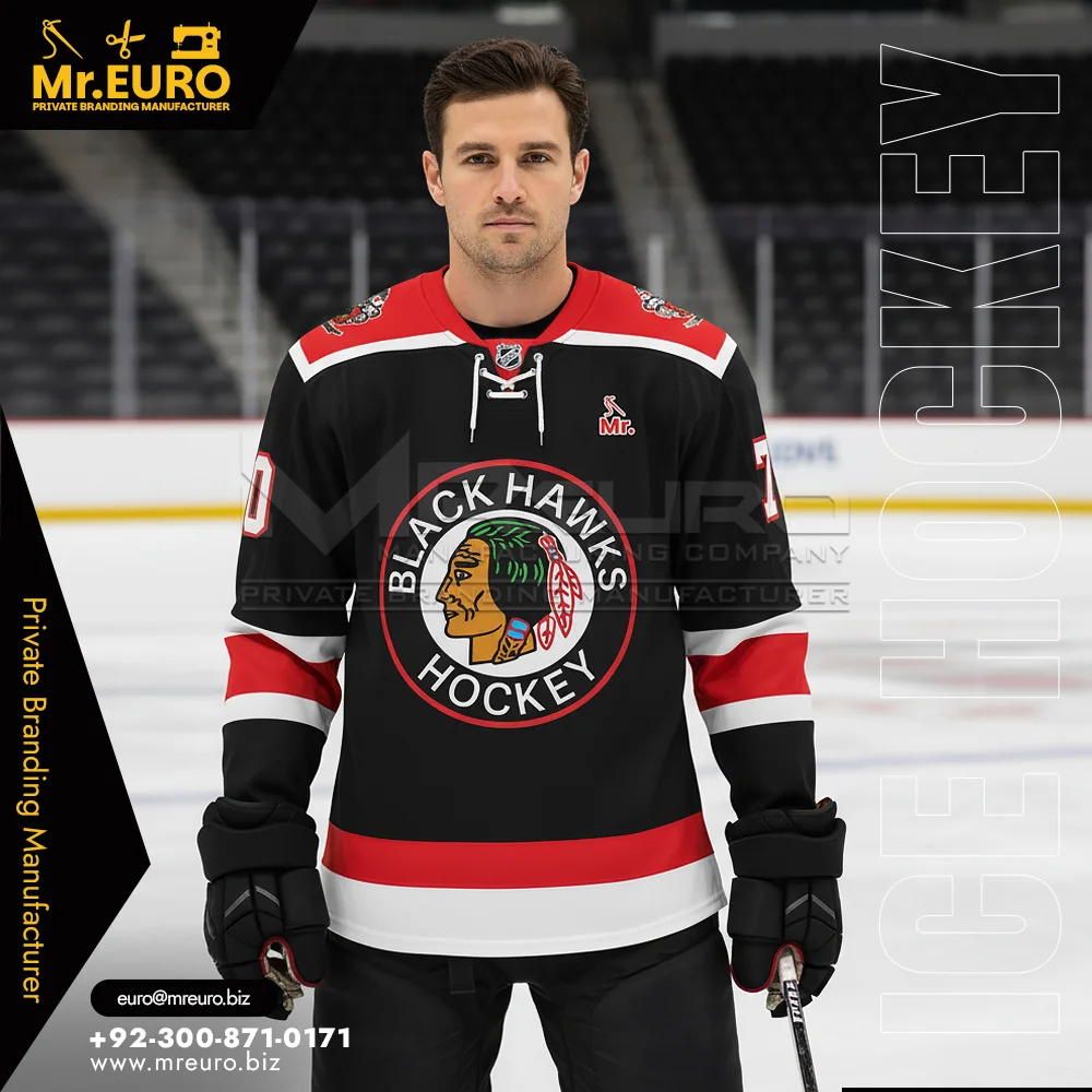 Custom Custom Lace Up Hockey Jersey Heritage Team Style - Custom Ice Hockey Uniforms