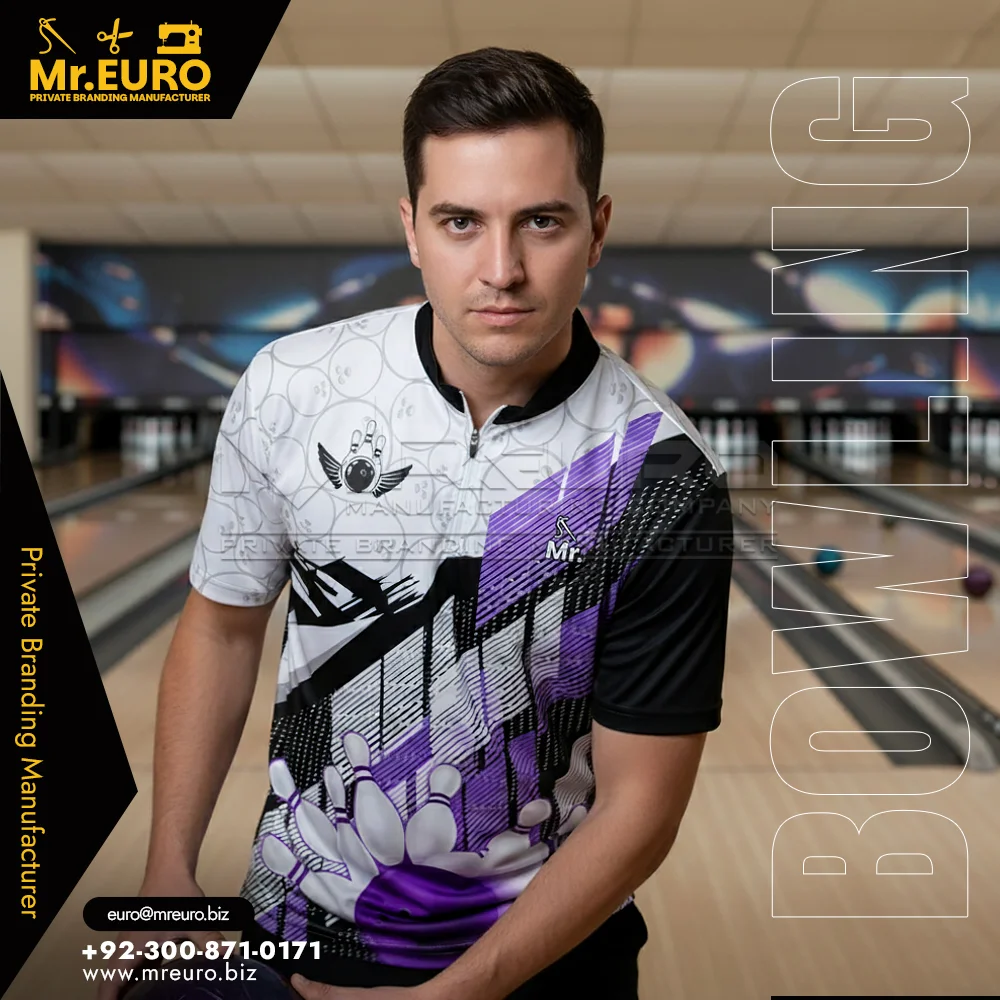 Custom Custom Bowling Quarter Zip Shirt - Custom Bowling Uniforms