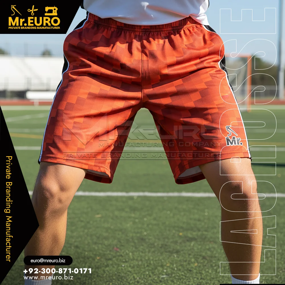 Custom Pro Game Lacrosse Shorts for Competitive Match Play - Custom Lacrosse Uniforms