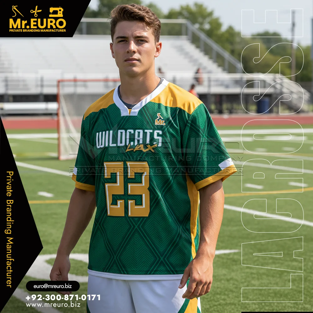 Custom High Performance Lacrosse Jersey for Competitive Play - Custom Lacrosse Uniforms