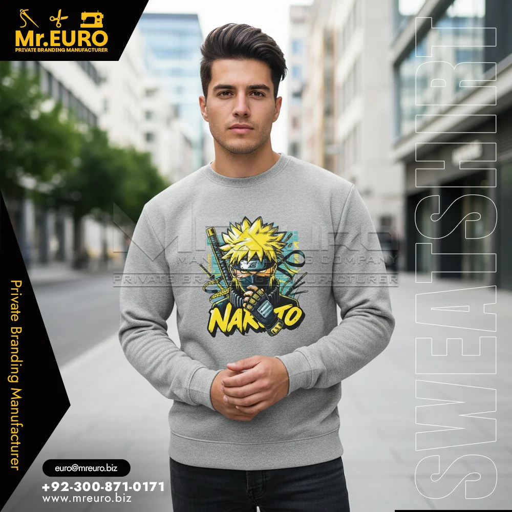 Custom Premium Printed Winter Sweatshirt For Casual Days - Hoodies-Sweatshirts