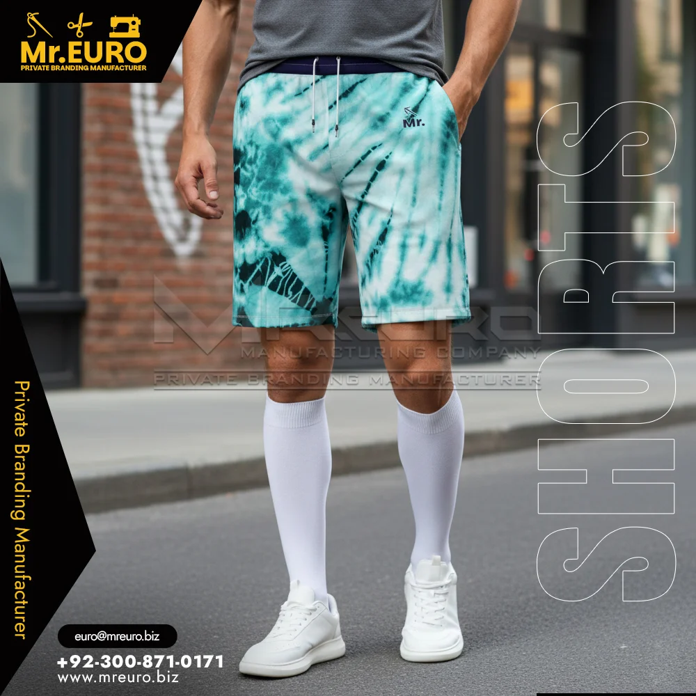 Custom Lightweight Teal Sports Shorts for Active Training - Sports Shorts