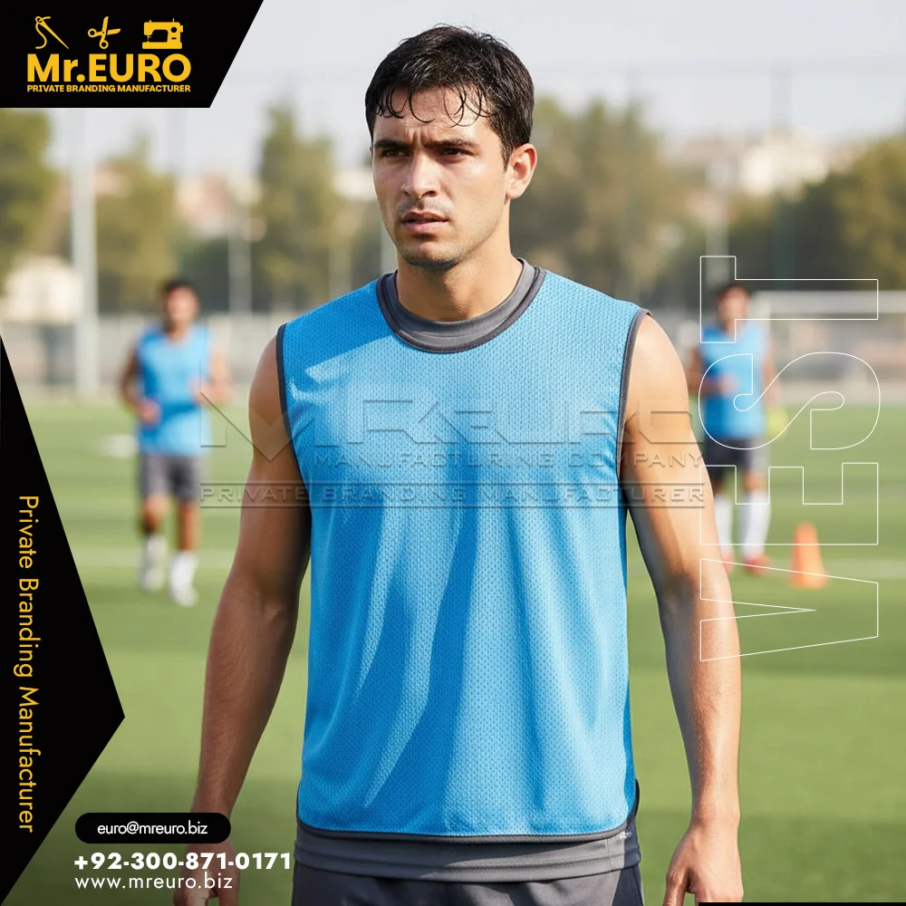 Custom Blue Training Vest Active Practice Sessions - Vest