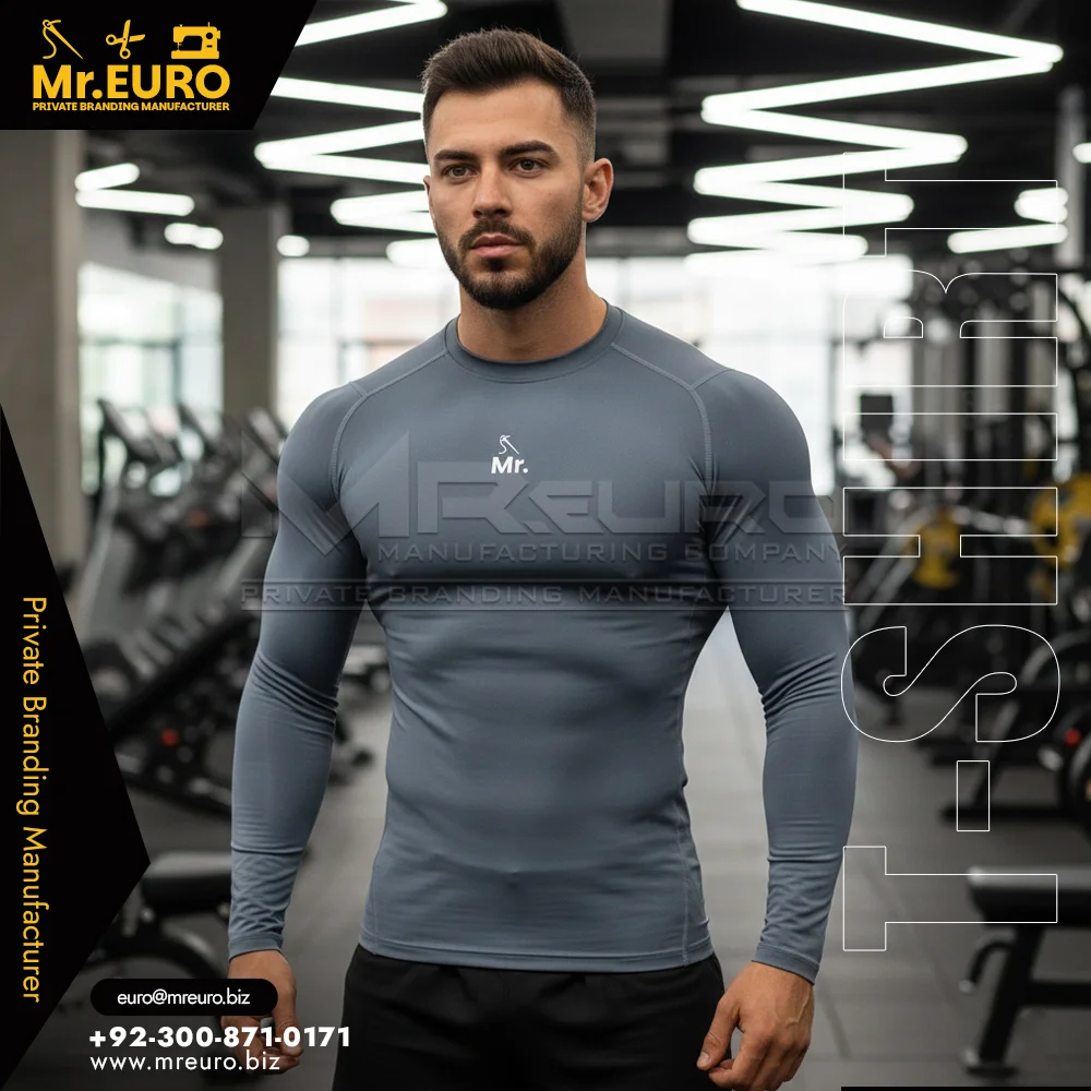 Custom Full Sleeve Gym Fit T-Shirt Every Workout - Gym Fit T-Shirts