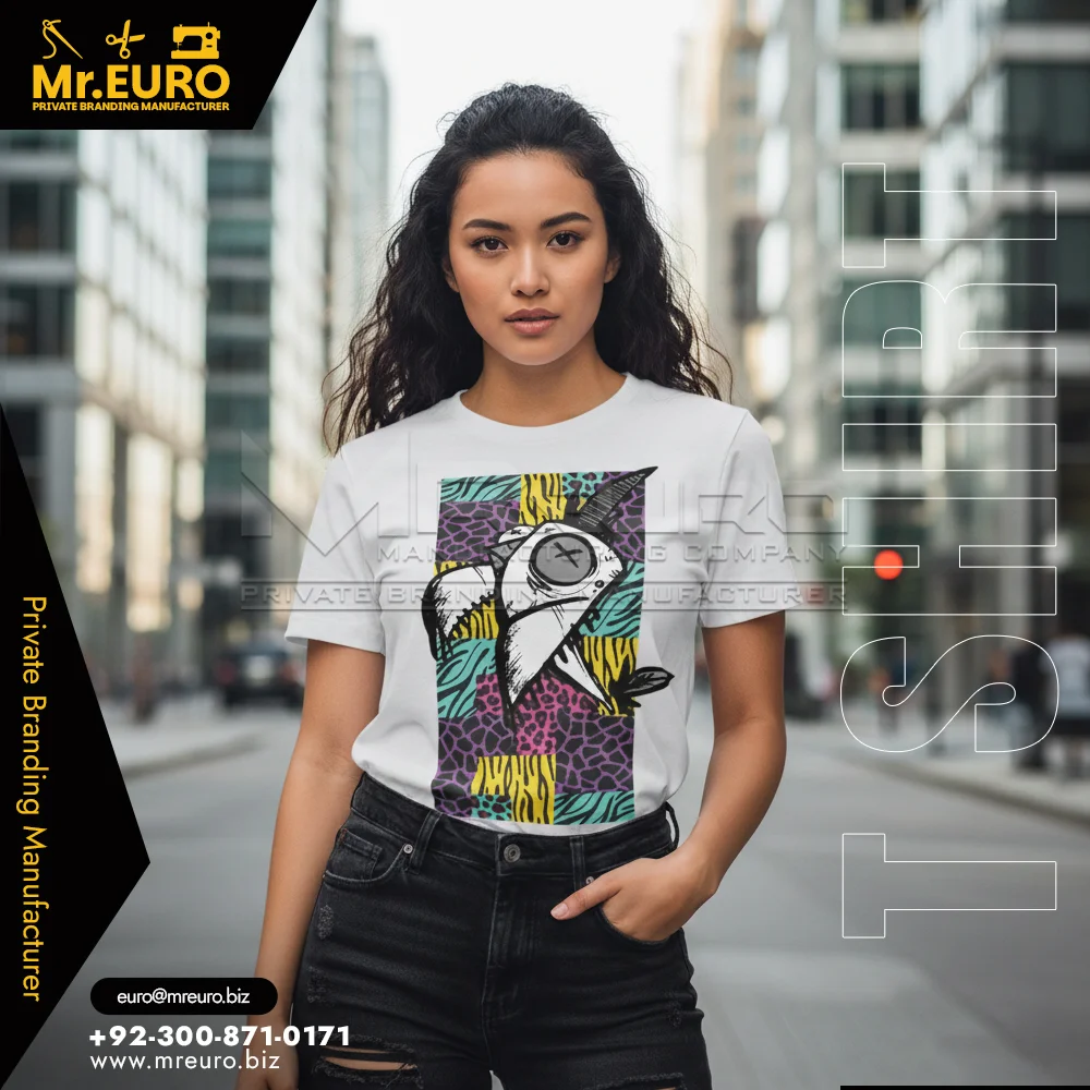 Custom Women's Casual Printed Crew Neck T-Shirt Style - Women T-Shirts