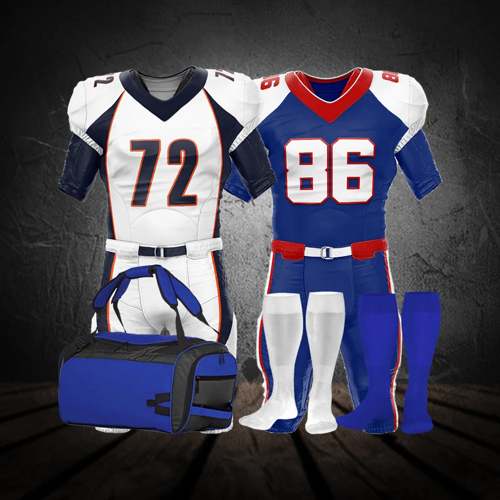 Custom Sublimation Team Pack Deal For American Football Squads - American Football Deals