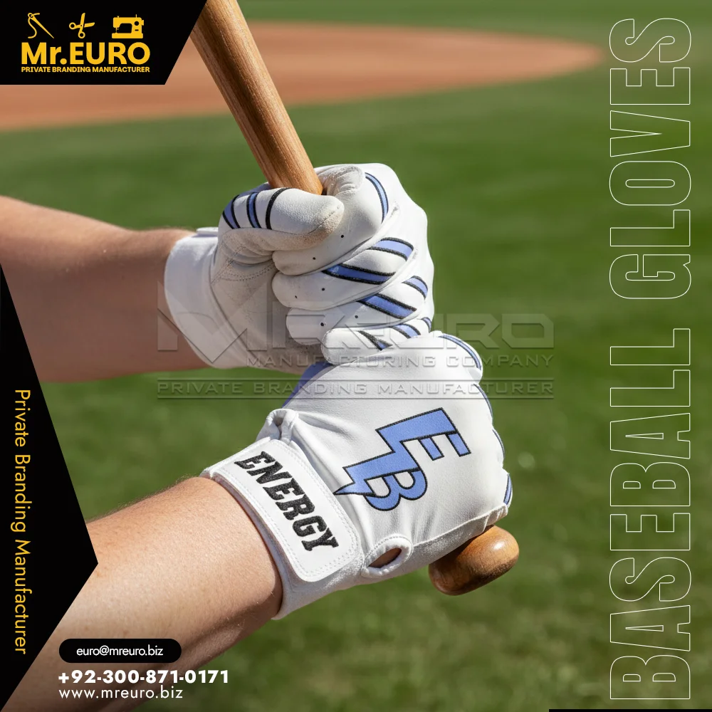 Custom Sublimation Baseball Batting Gloves Bold Color Grip - Baseball Batting Gloves