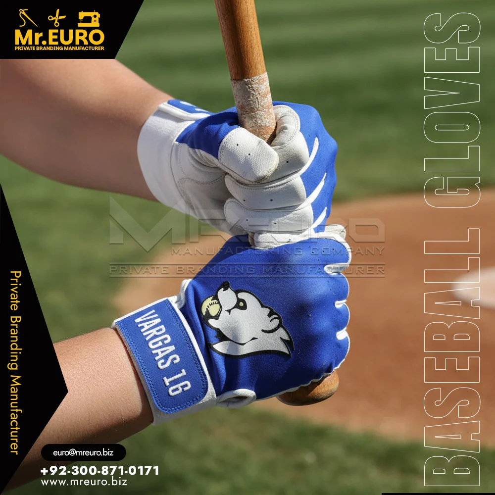Custom Youth Baseball Batting Gloves Young Players - Baseball Batting Gloves