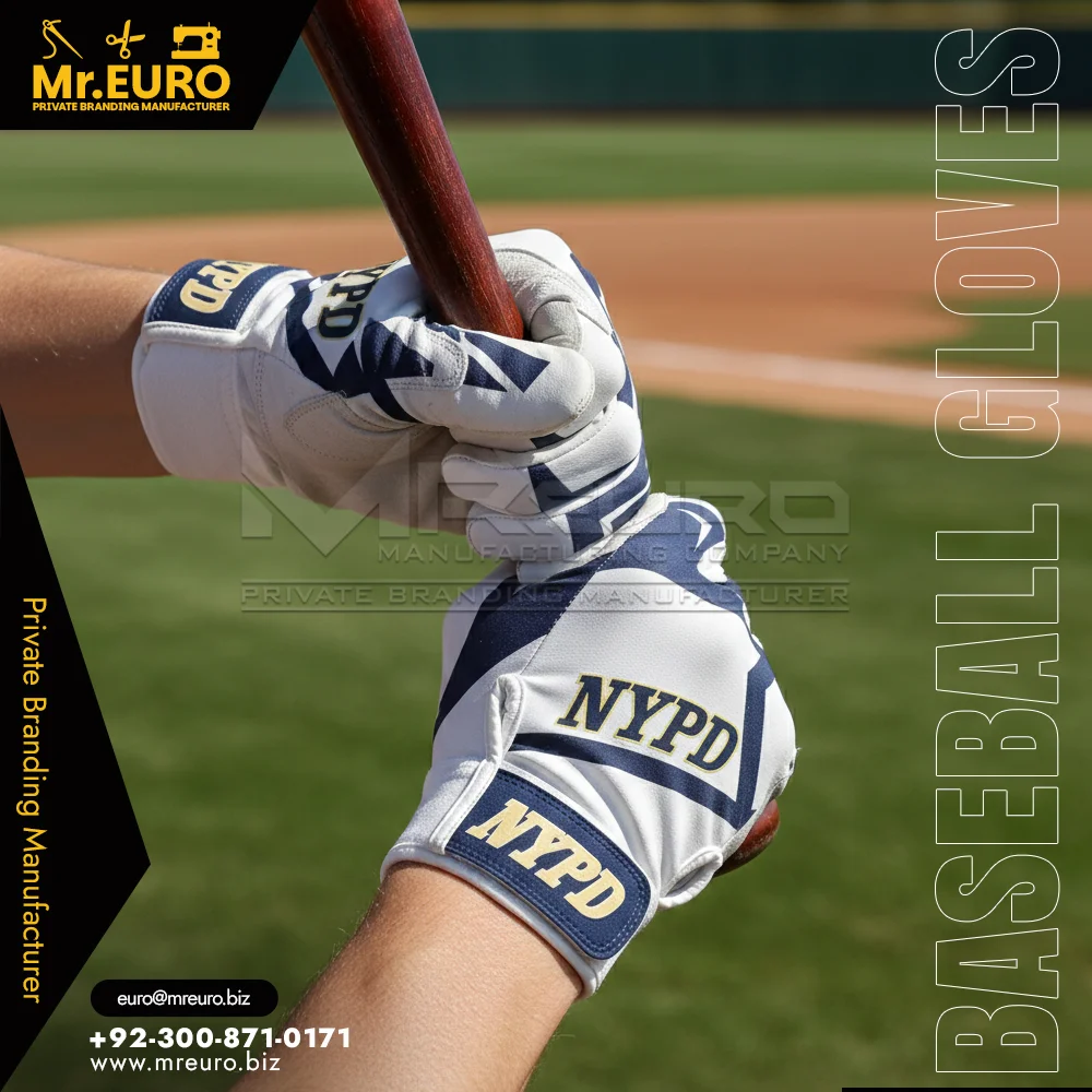 Custom Custom Baseball Batting Gloves Signature Style - Baseball Batting Gloves