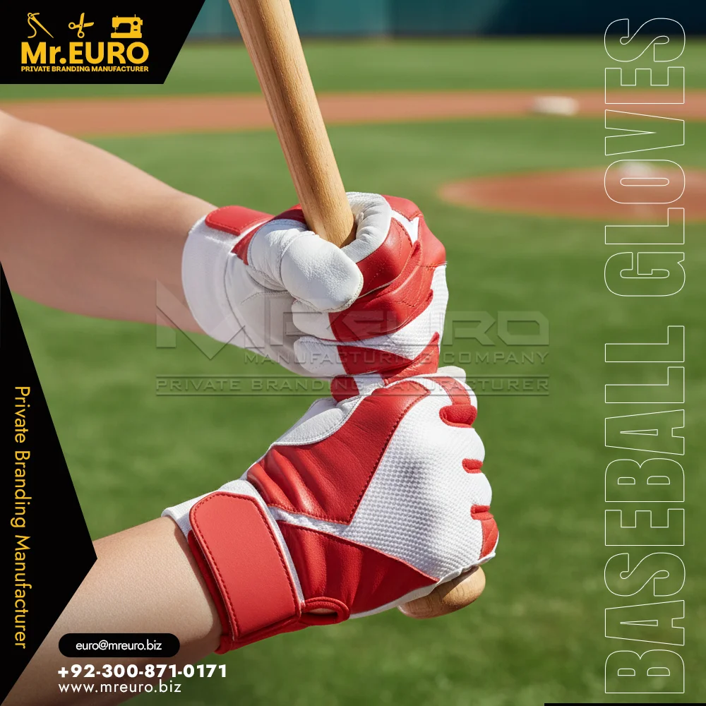 Custom Baseball Batting Gloves Maximum Power & Grip - Baseball Batting Gloves