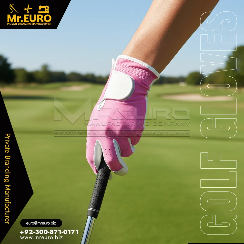 Custom Pink Golf Glove Lightweight Comfort Performance - Golf Gloves