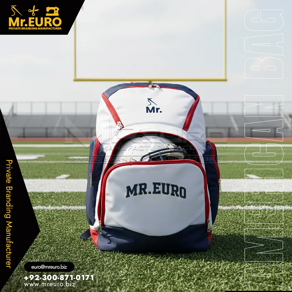 Custom Professional American Football Team Gear Backpack - American Football Bags