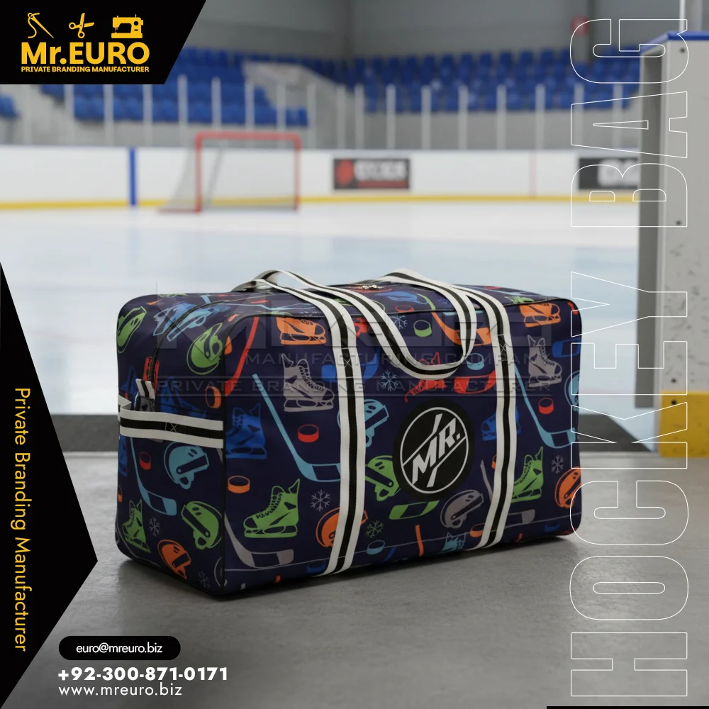 Custom Stylish Sublimation Ice Hockey Bag - Ice Hockey Bag