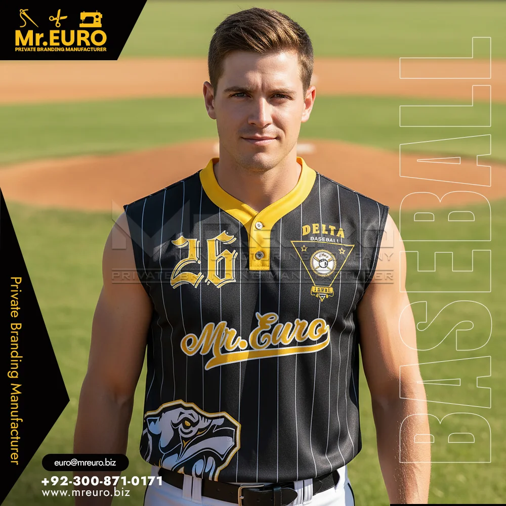 Custom 2-Button Sleeveless Baseball Jersey Custom Design - Custom Baseball-Softball Uniforms
