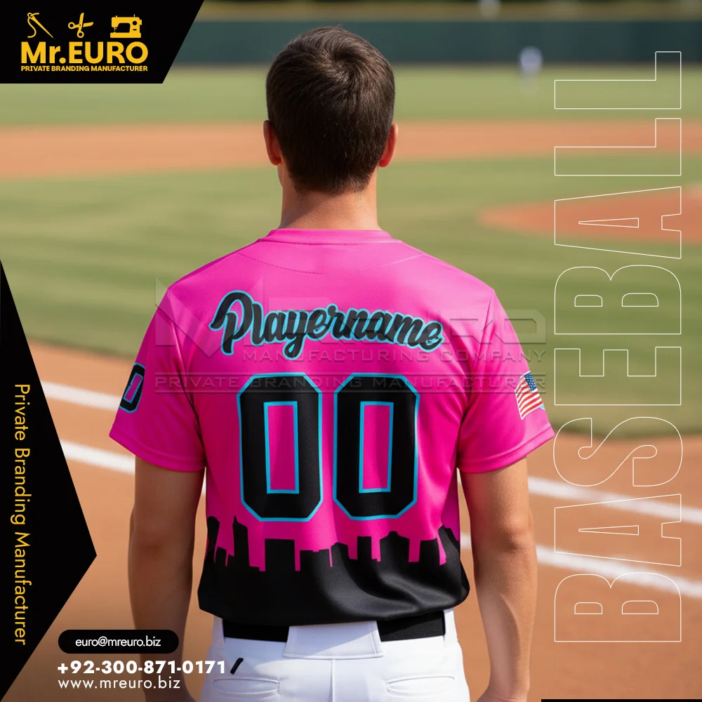 Custom Sublimated Baseball Crew Neck Jersey Custom Wear - Custom Baseball-Softball Uniforms