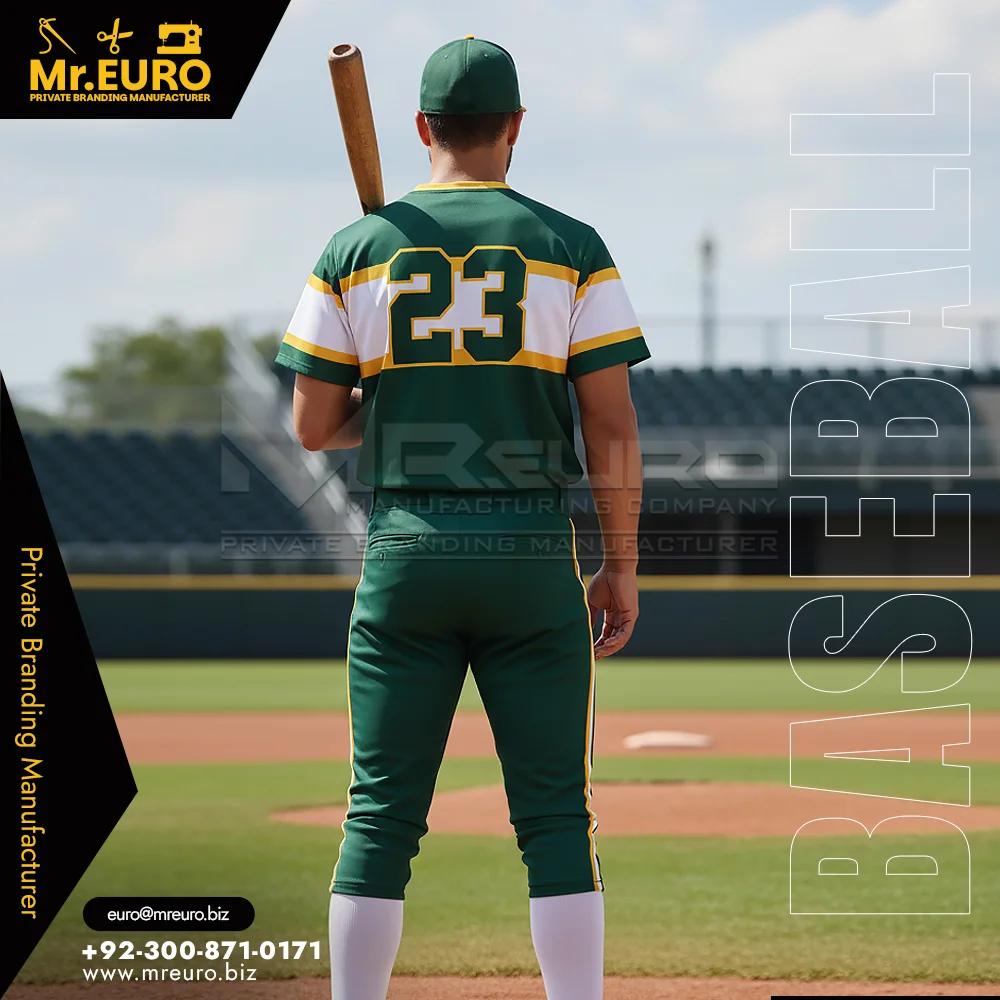 Performance Baseball V-Neck Uniform Custom Team Set - Alternate View