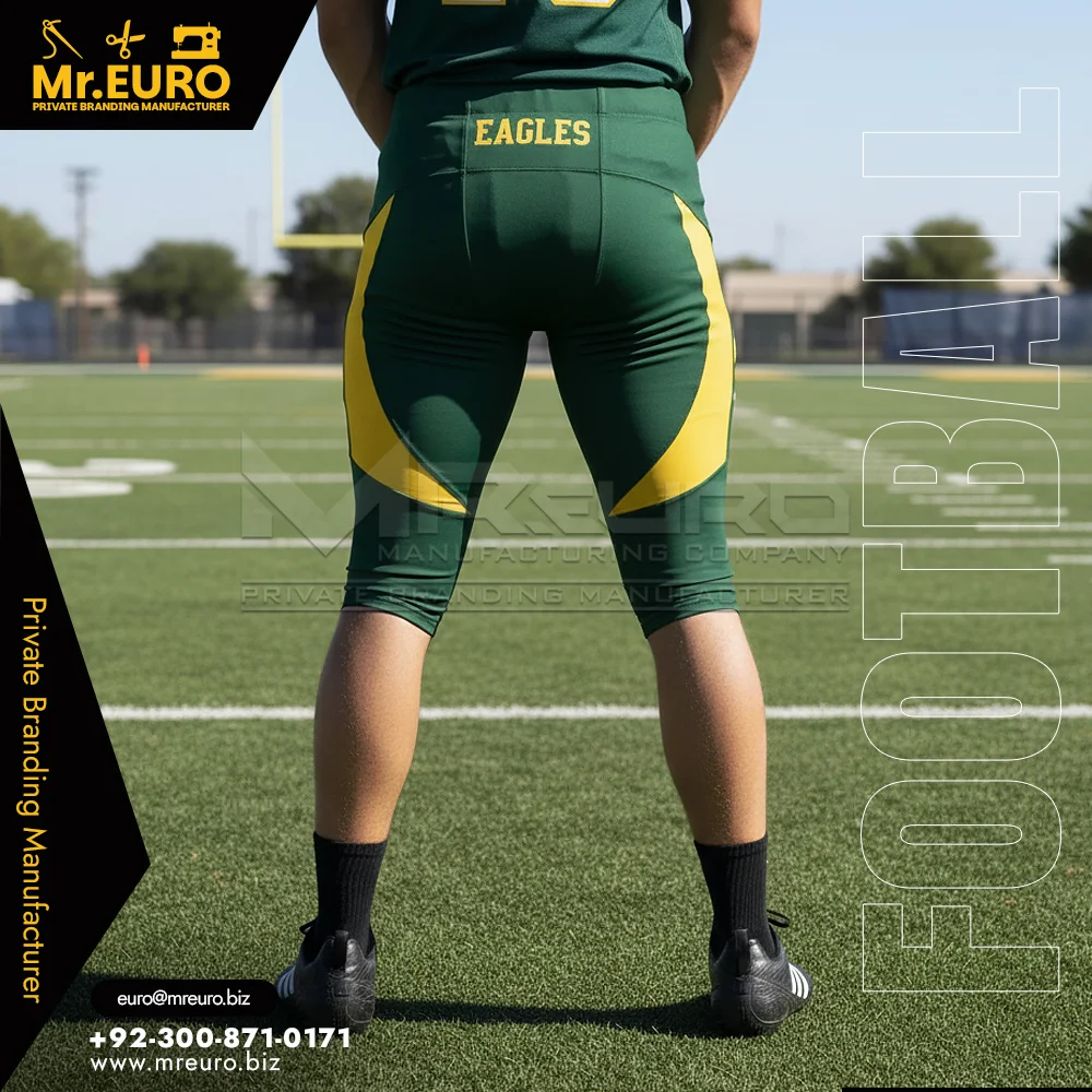 Custom American Football Elastic Pants Custom Team Fit - Custom American Football Uniforms
