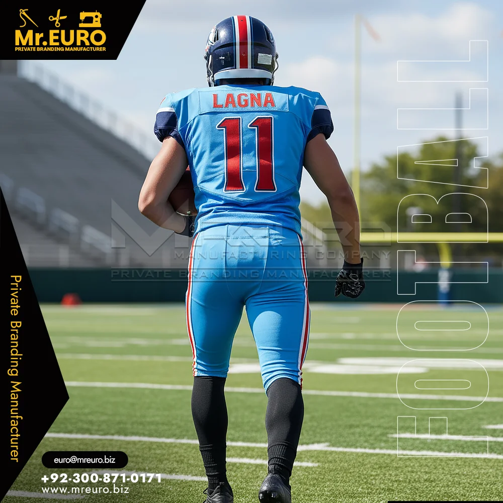 Pro Style Football Jersey & Pants Custom Team Wear - Alternate View