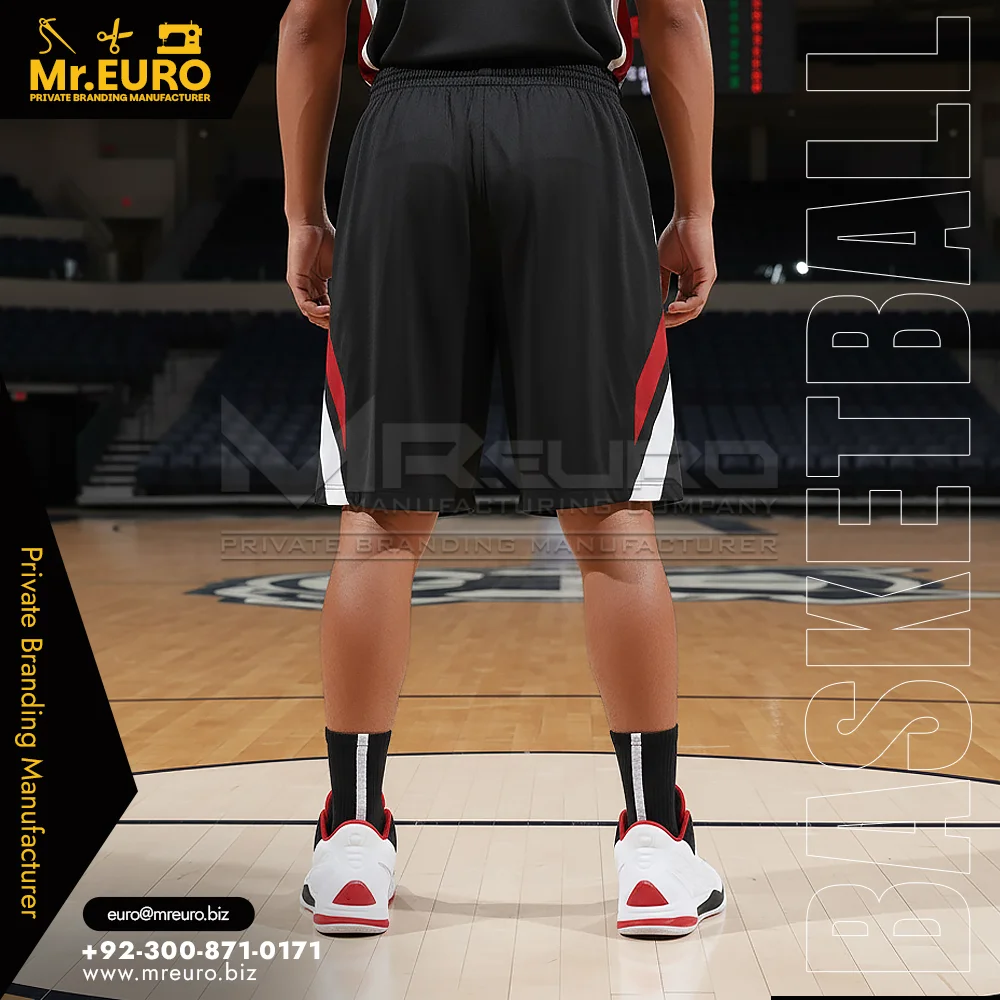 Custom Custom Sports Basketball Shorts Breathable Fit - Custom Basketball Uniforms
