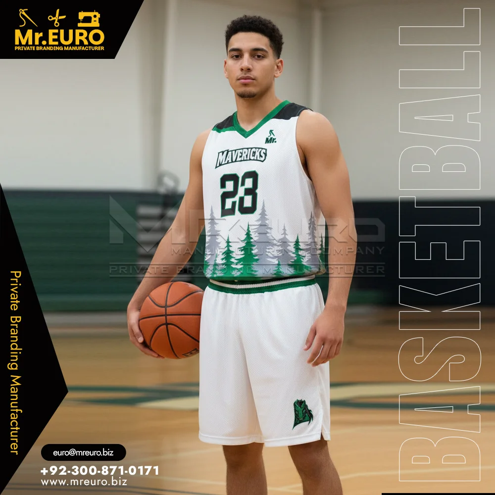 Reversible Basketball Custom Design Team Uniform - View