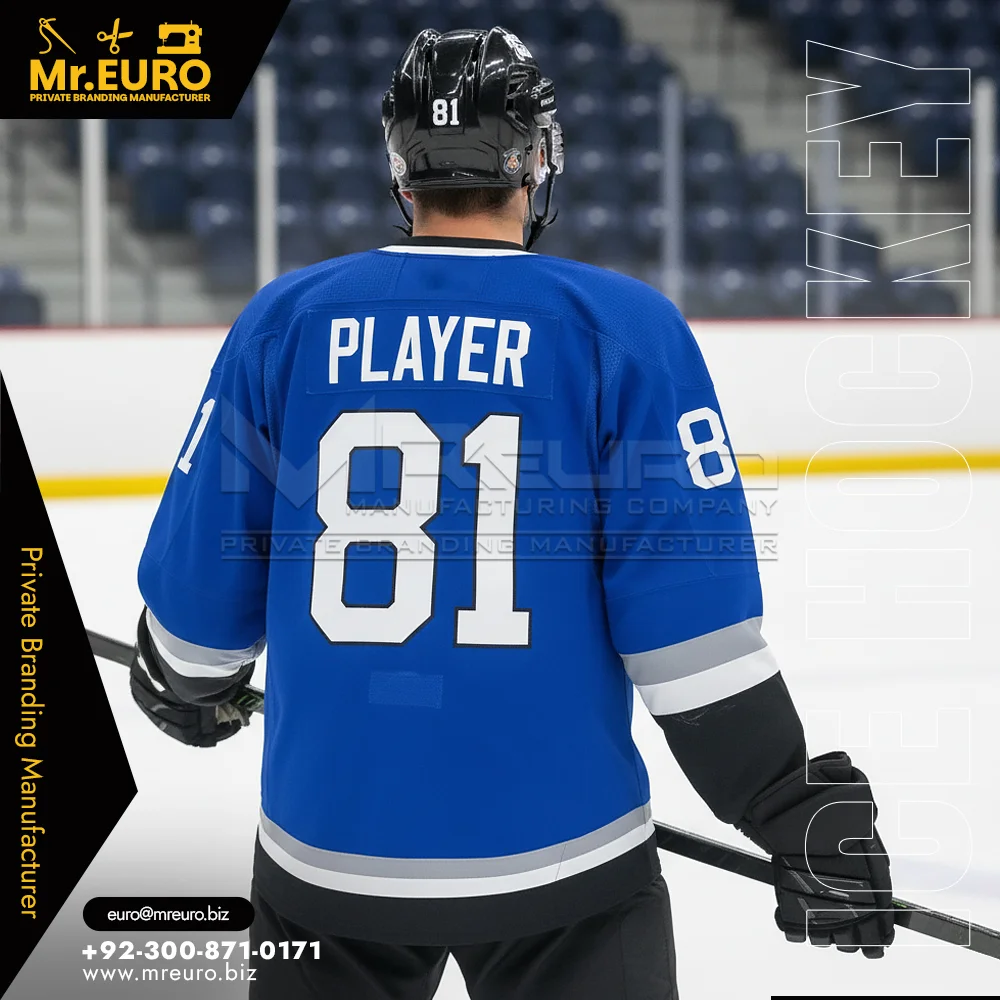 Custom Youth Lace Up Hockey Jersey Classic Style Build - Custom Ice Hockey Uniforms