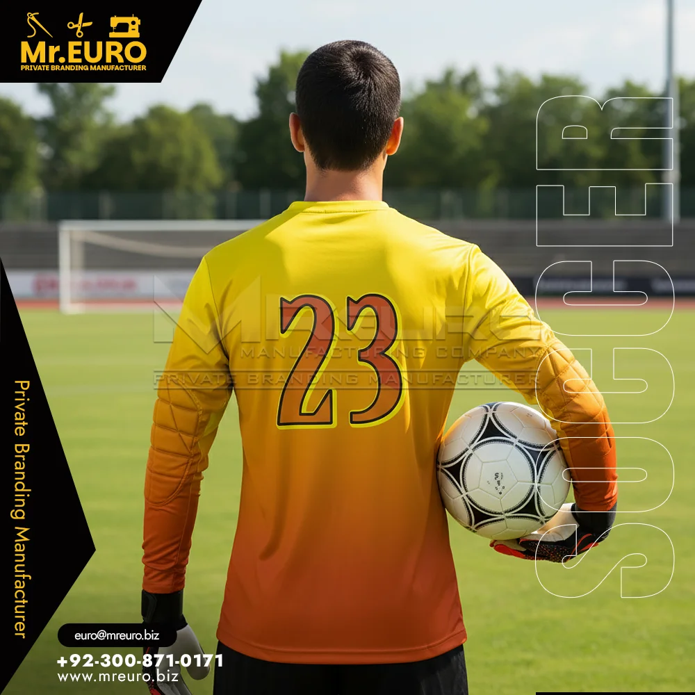 Custom Youth Goalkeeper Jersey Comfort & Confidence Fit - Custom Soccer Uniform