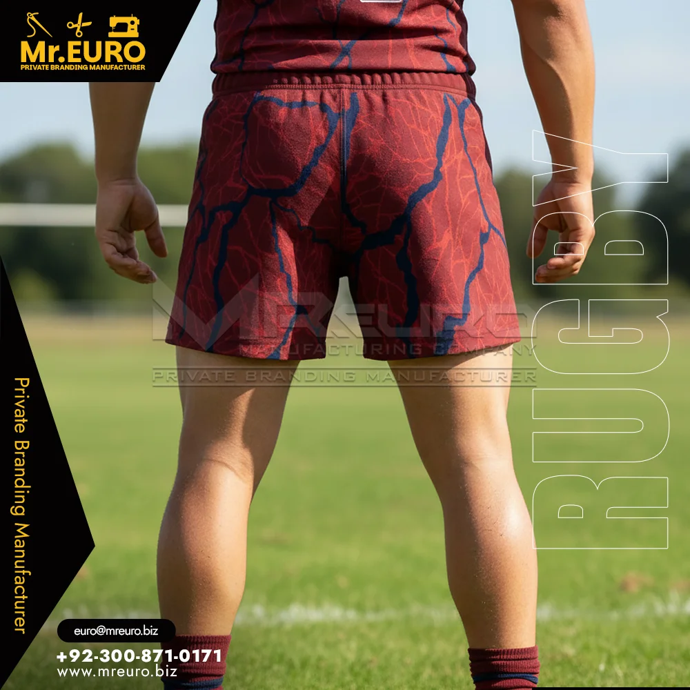 Custom Sublimation Team Rugby Shorts Matching Squad Kit - Custom Rugby Uniforms
