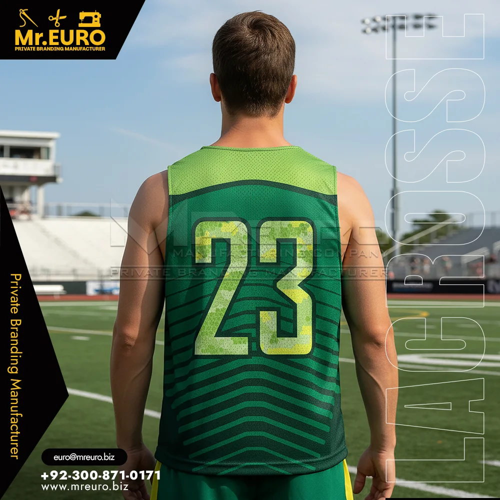 Custom Elite Mesh Lacrosse Pinnie for Scrimmage & Drills - Custom Lacrosse Uniforms