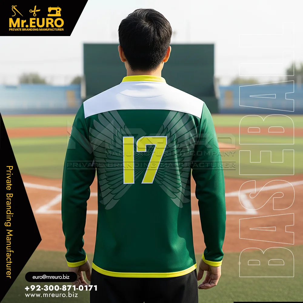 Sublimated Baseball Cage Jacket - Alternate View