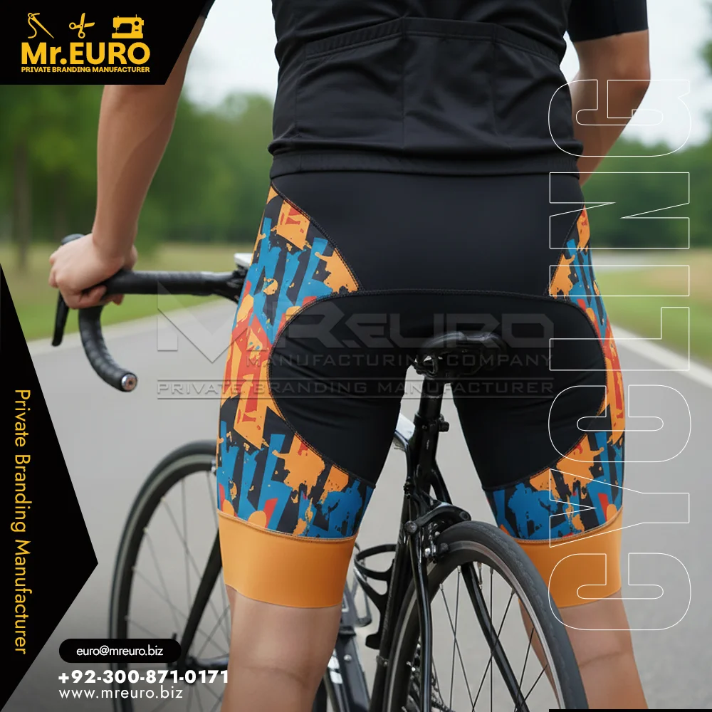 Custom Premium Sublimated Cycling Shorts for Road Riders - Custom Cycling Uniforms
