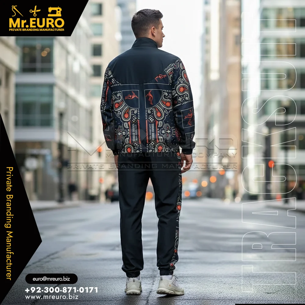 Custom Trendy Sublimated Tracksuit for Teams & Individuals - Tracksuits