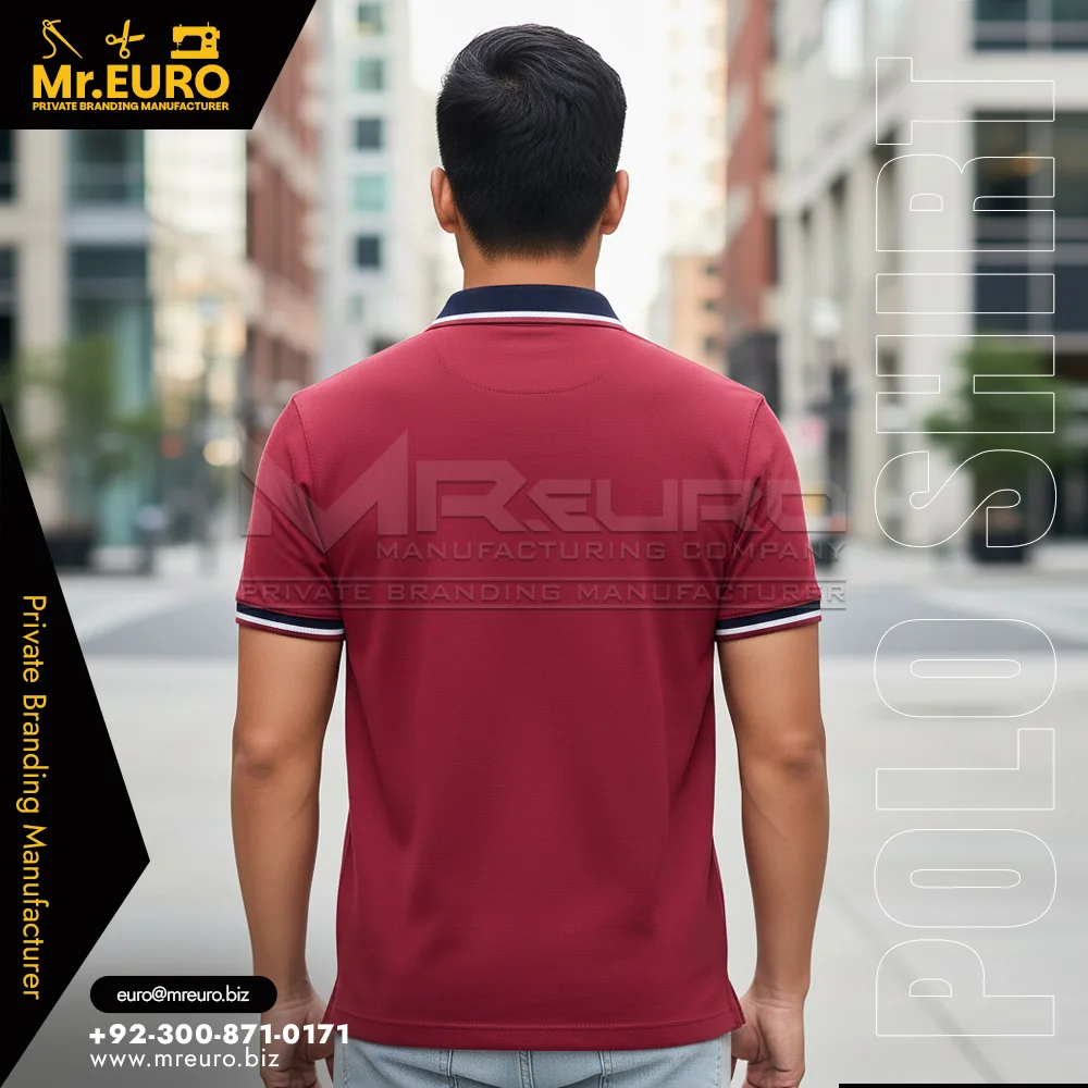Custom Classic Maroon Polo Shirt for Timeless Style - Polo Shirts
