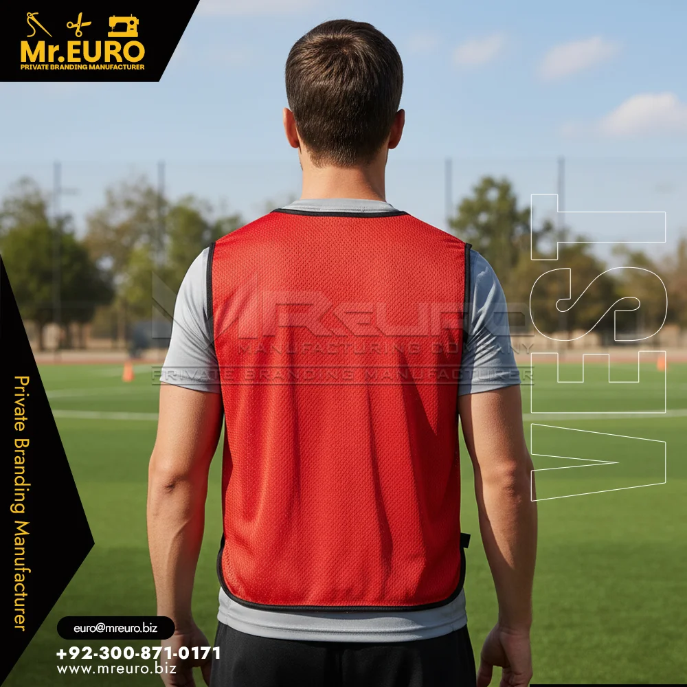 Practical Football Training Vest - Alternate View