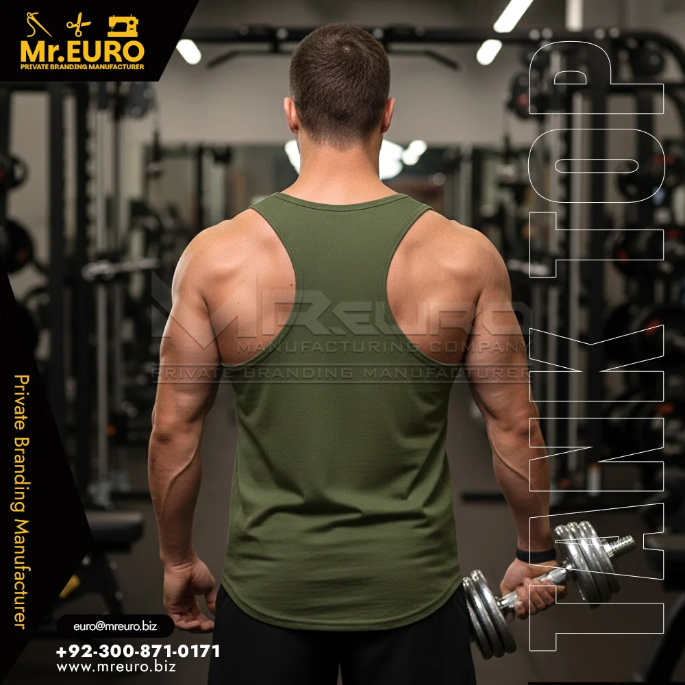 Custom Sleeveless Workout Gym Tank Top Training - Tank Top