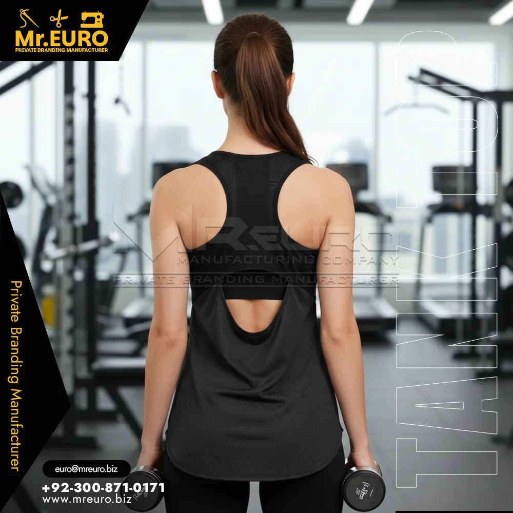 Custom Performance Women's Sleeveless Gym Tank Top - Women Tank Top