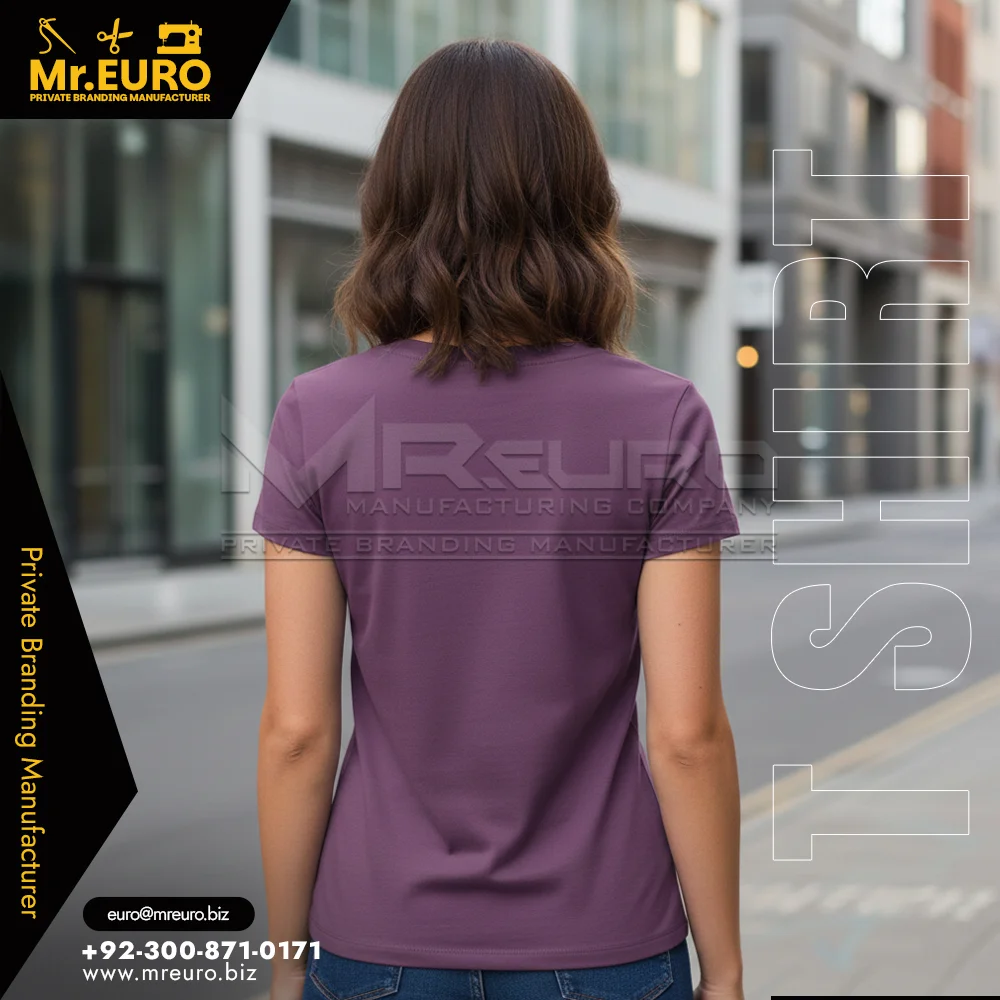 Custom Women Solid Color V Neck T Shirt - Women V-Neck T-Shirts