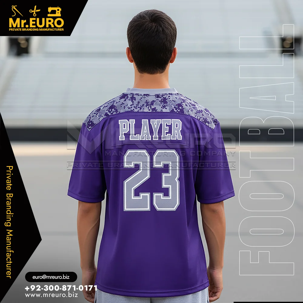 Custom American Football Sublimation Fan Jersey - Custom American Football Uniforms