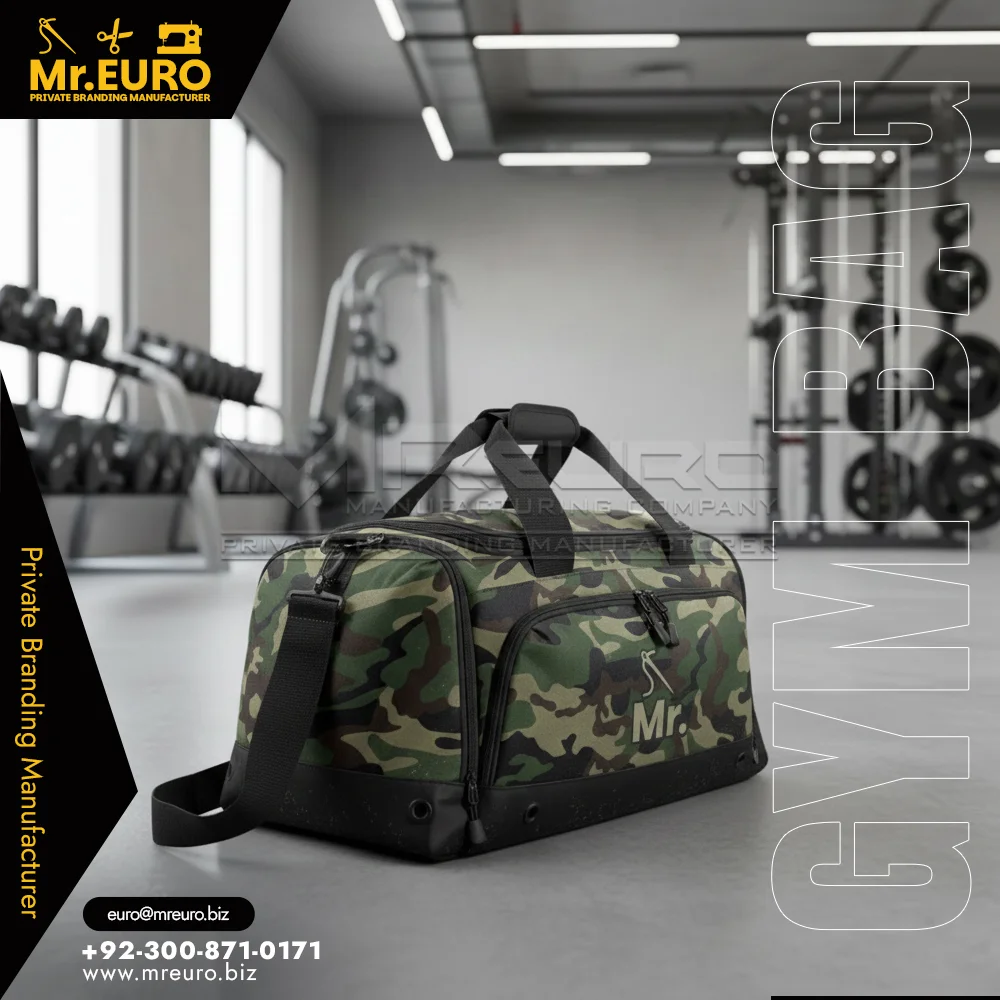 Custom Camouflage Gym Duffle Bag Rugged Workouts - Gym Bags + Duffle Bags