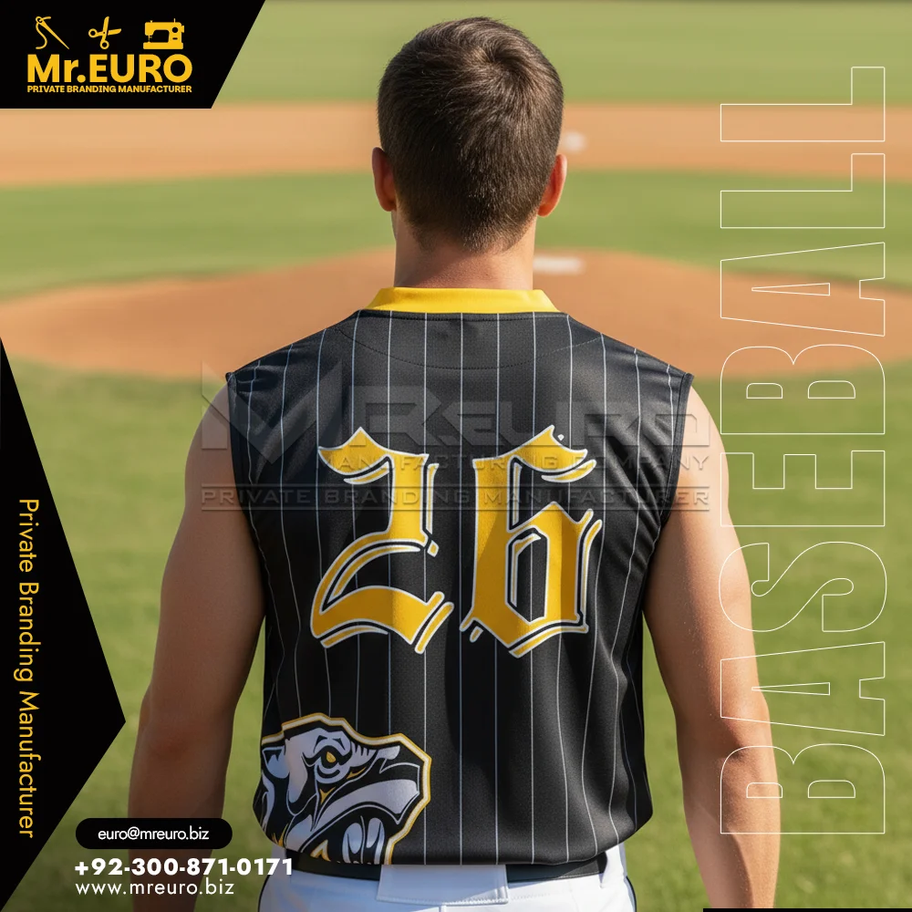 Custom 2-Button Sleeveless Baseball Jersey Custom Design - Custom Baseball-Softball Uniforms
