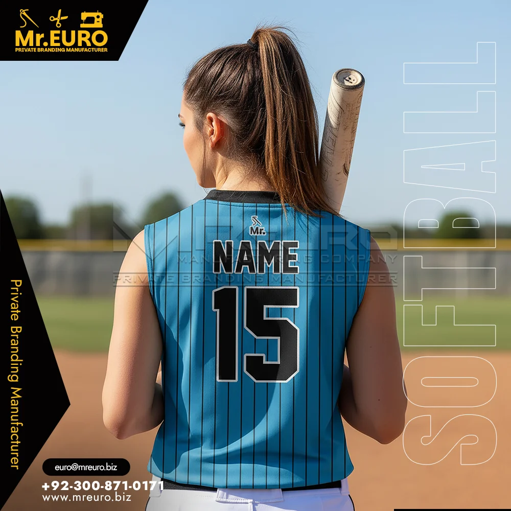 Custom Softball 2-Button Sleeveless Jersey Custom Design - Custom Baseball-Softball Uniforms
