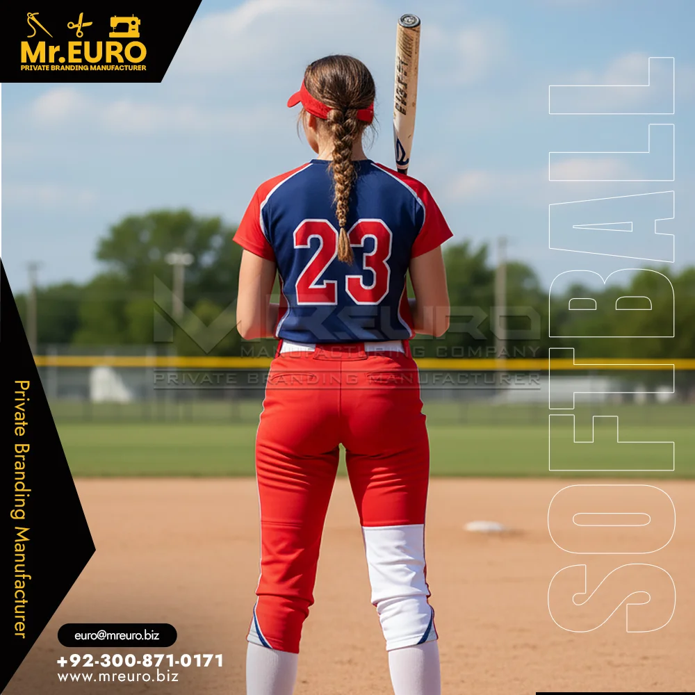 Custom Softball Crew Neck Jersey & Pant Sublimation Sports Uniform - Custom Baseball-Softball Uniforms