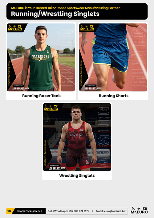 Running/Wrestling Singlets