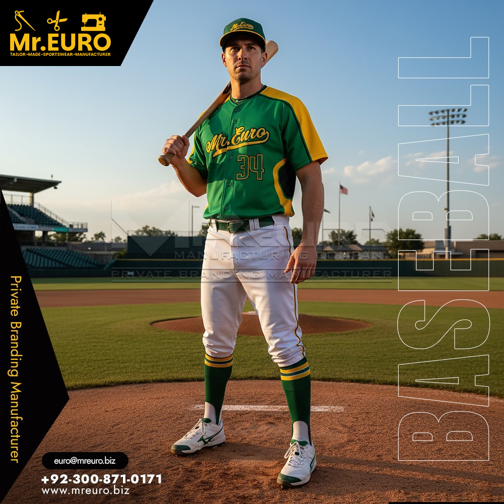 VictoryLine Full Button Custom Baseball Set Sublimated Teamwear
