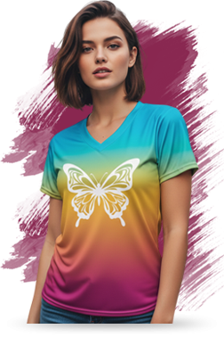 Women V-Neck T-Shirts