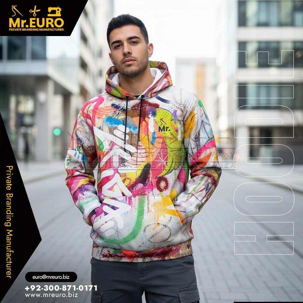 Multicolor Graphic Hoodie